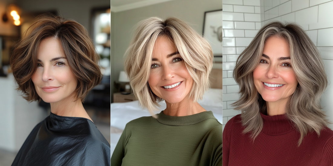 22 Stylish Trending Hairstyles for Women Over 50