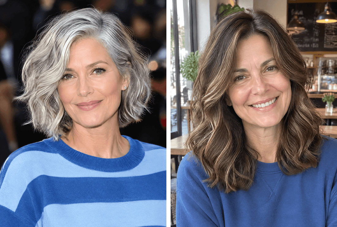 27 Stunning Wavy Hairstyles For Women Over 50