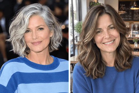 27 Stunning Wavy Hairstyles For Women Over 50