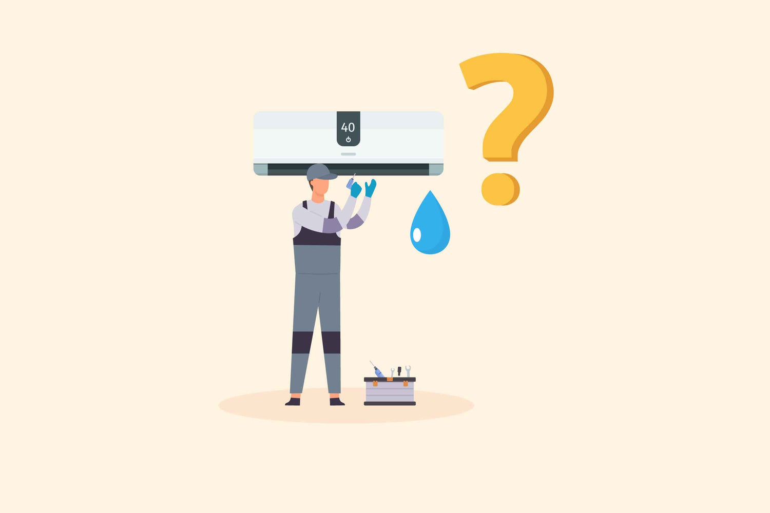 Why is My AC Leaking Water? (11 Common Reasons and Picture of an AC