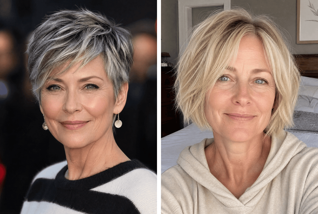 25+ Gorgeous Wispy Hairstyles for Women Over 50