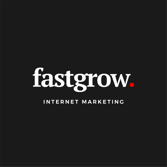Fastgrow | Minimalistic, Timeless & Modern Startup Business Logo Template - Simple DIY Logo Maker