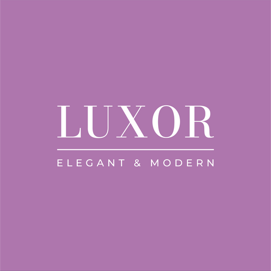 Luxor | Minimalistic, Timeless & Modern Startup Business Logo Template - Simple DIY Logo Maker