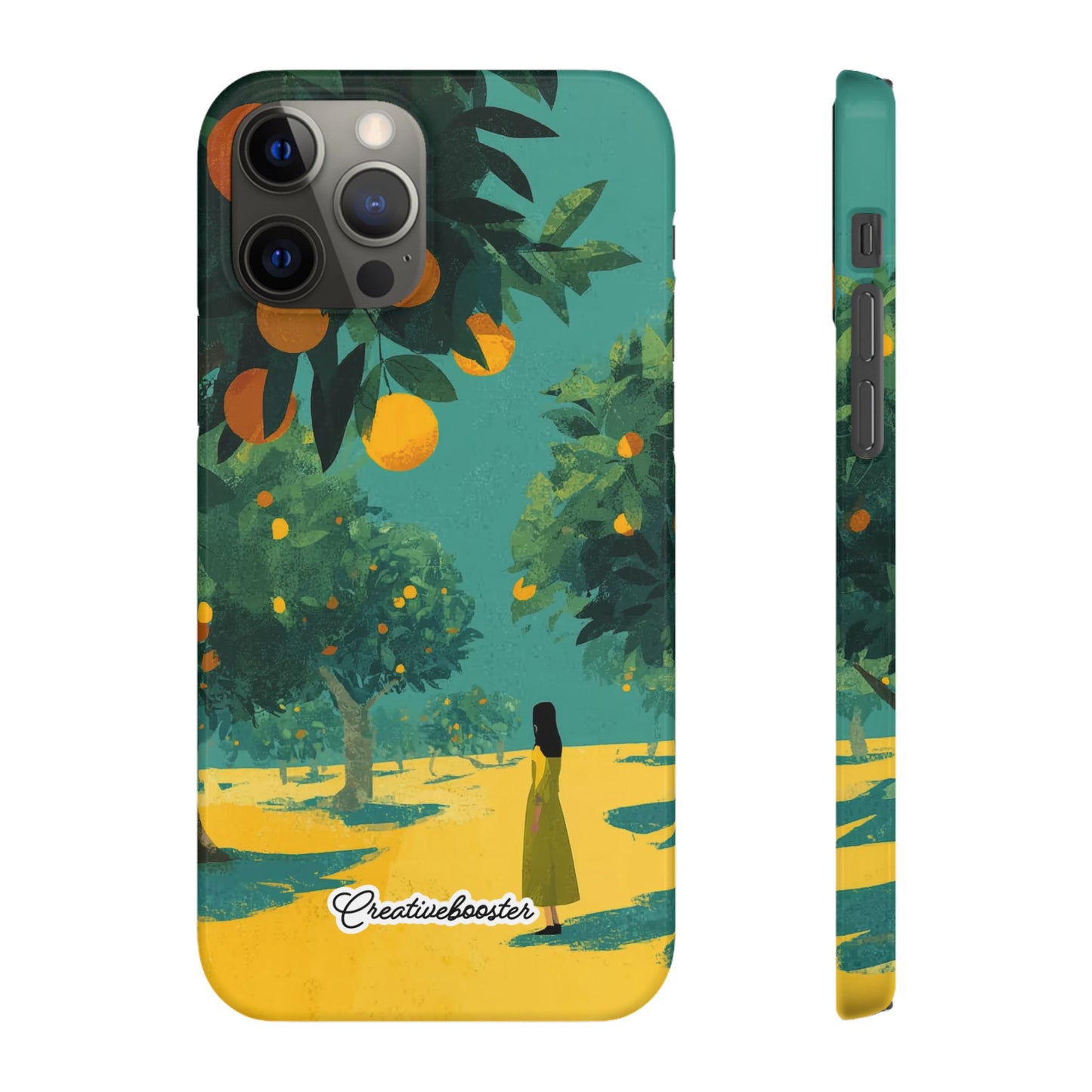 Orchard Stroll - Slim Phone Case