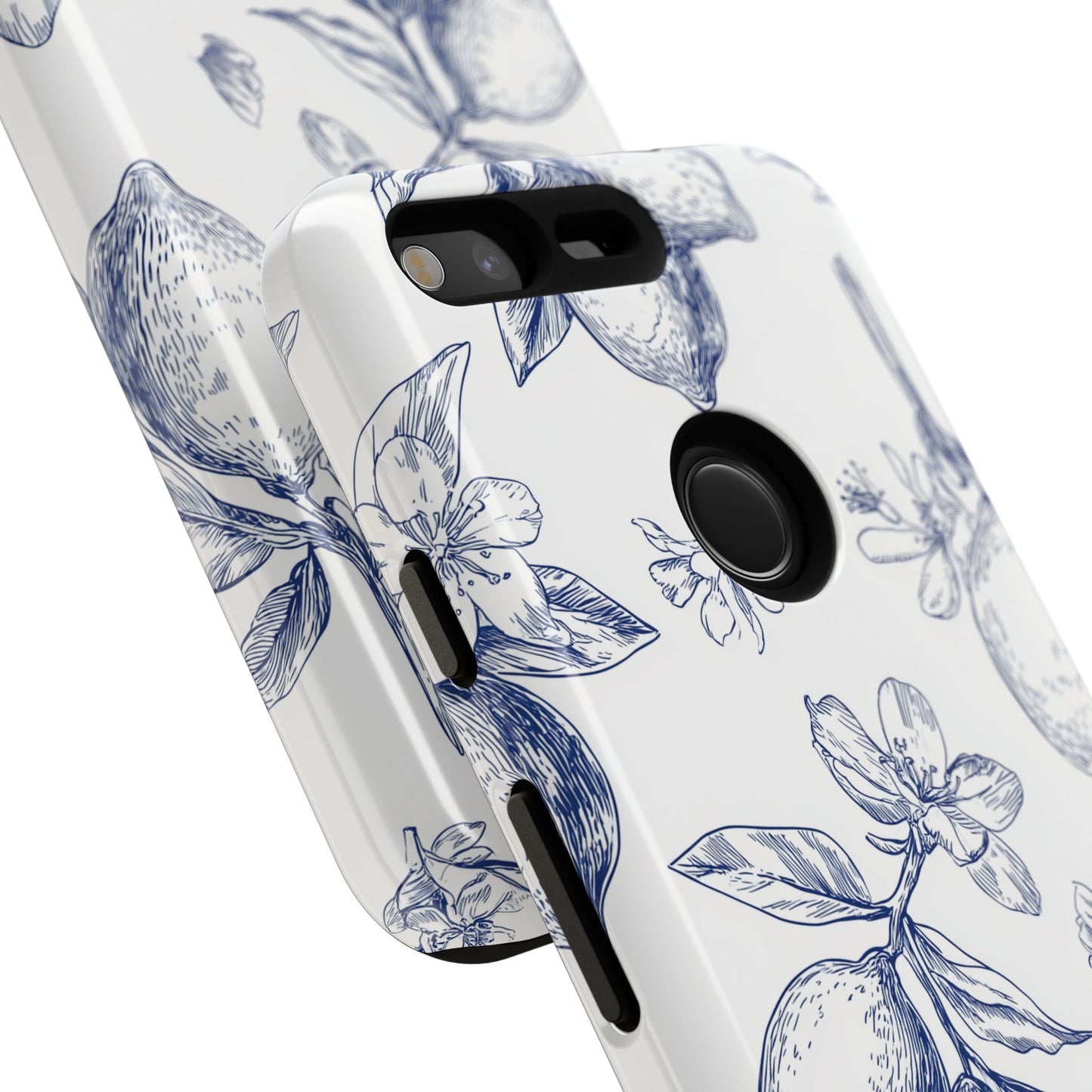 Indigo Sketch - Tough Phone Case
