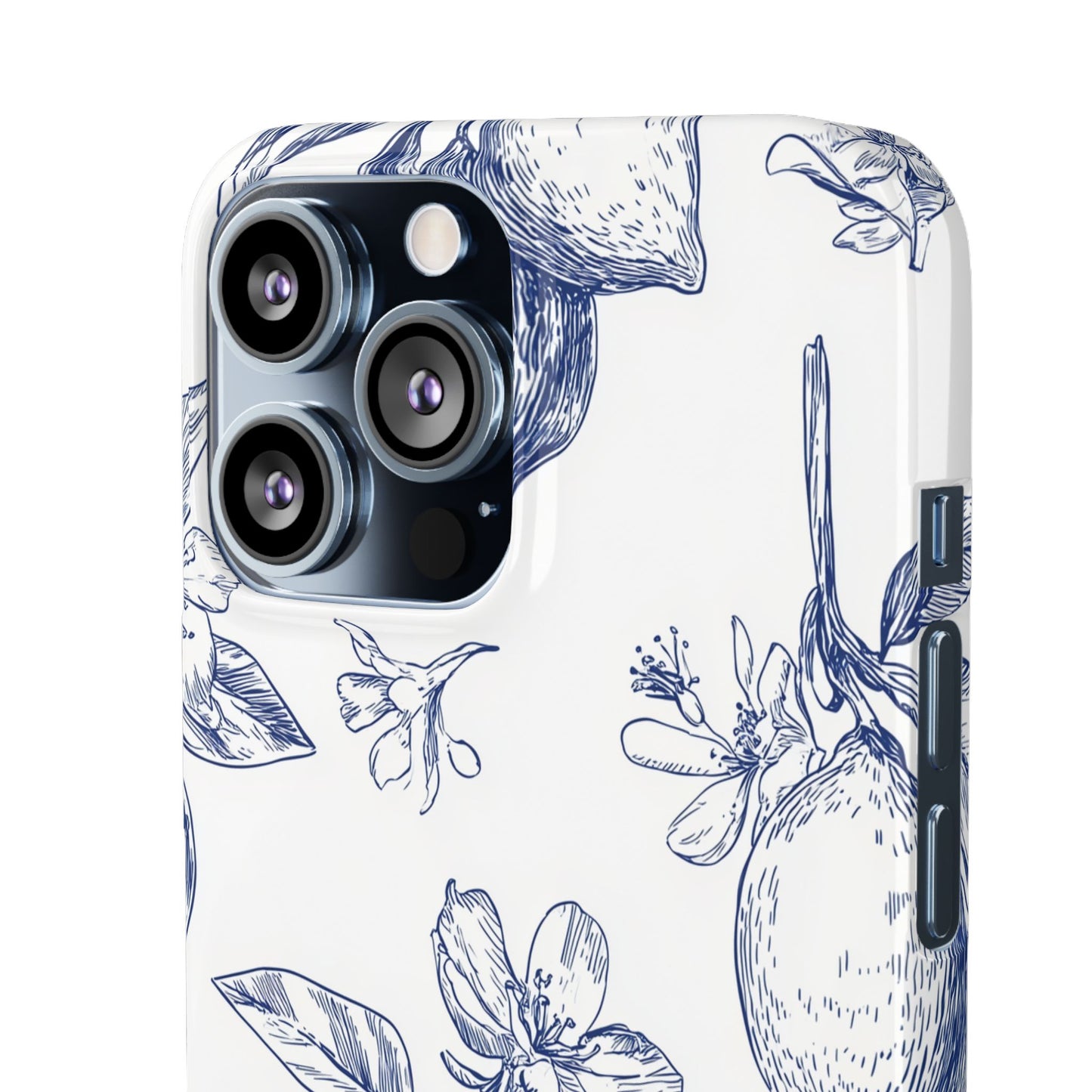 Indigo Sketch - Slim Phone Case