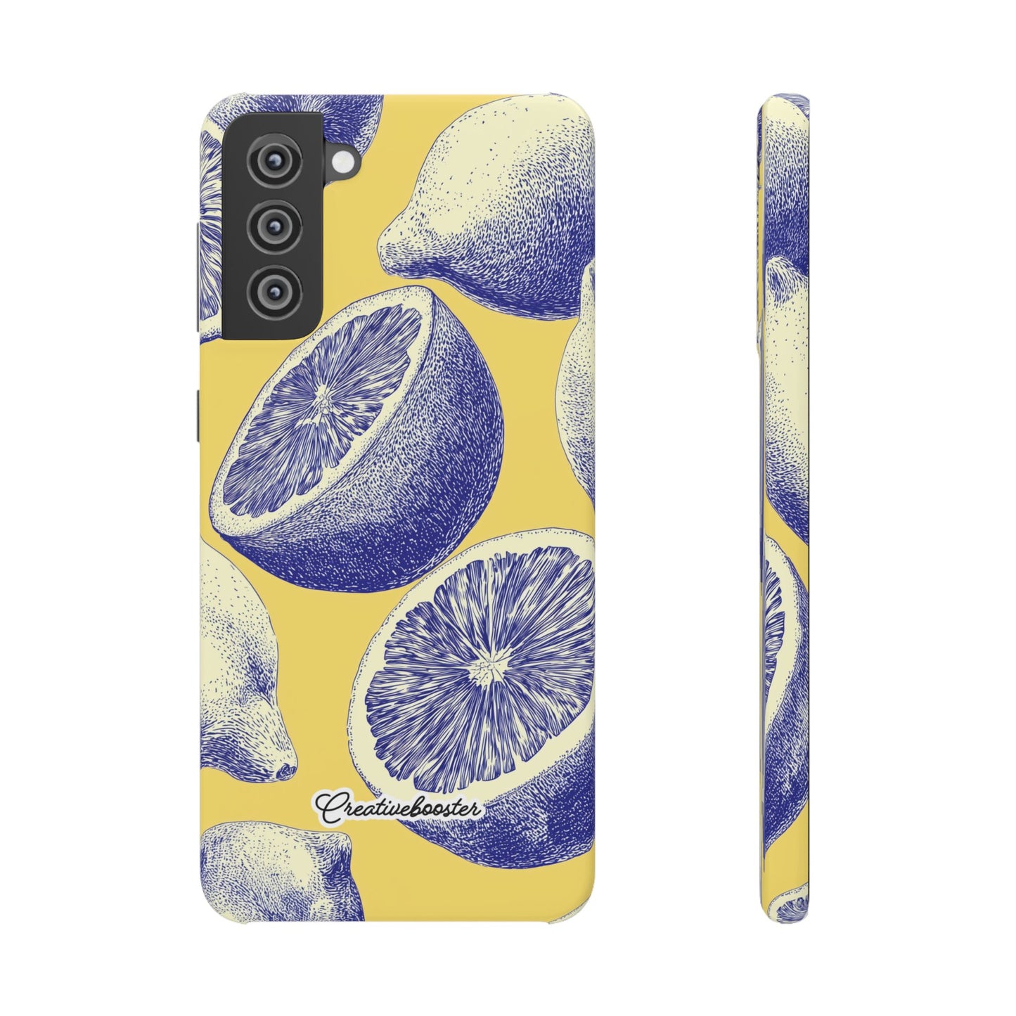 Indigo Citrus - Slim Phone Case