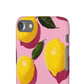 Retro Lemon - Slim Phone Case