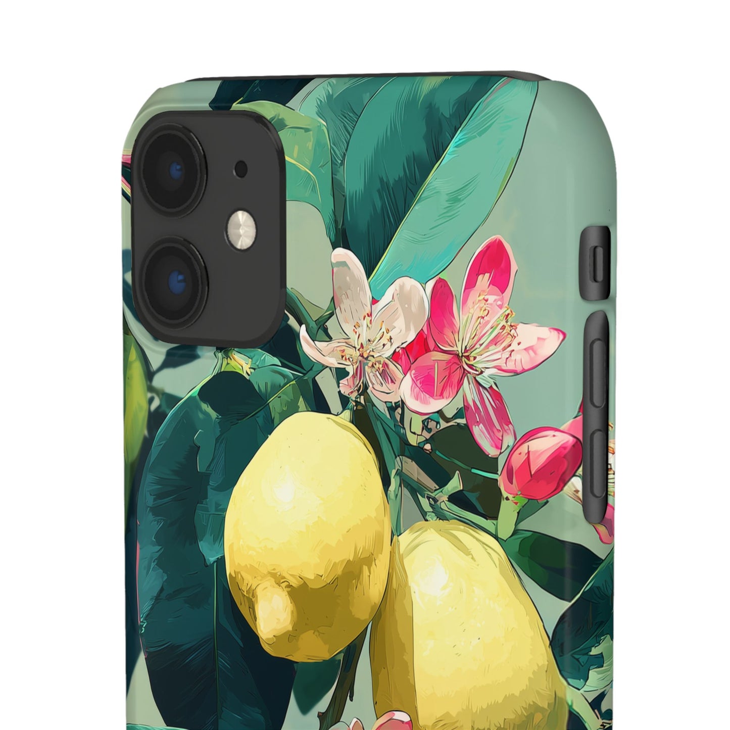 Lemon Bloom - Slim Phone Case