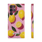 Retro Lemon - Slim Phone Case
