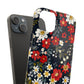 Retro Daisy - Slim Phone Case