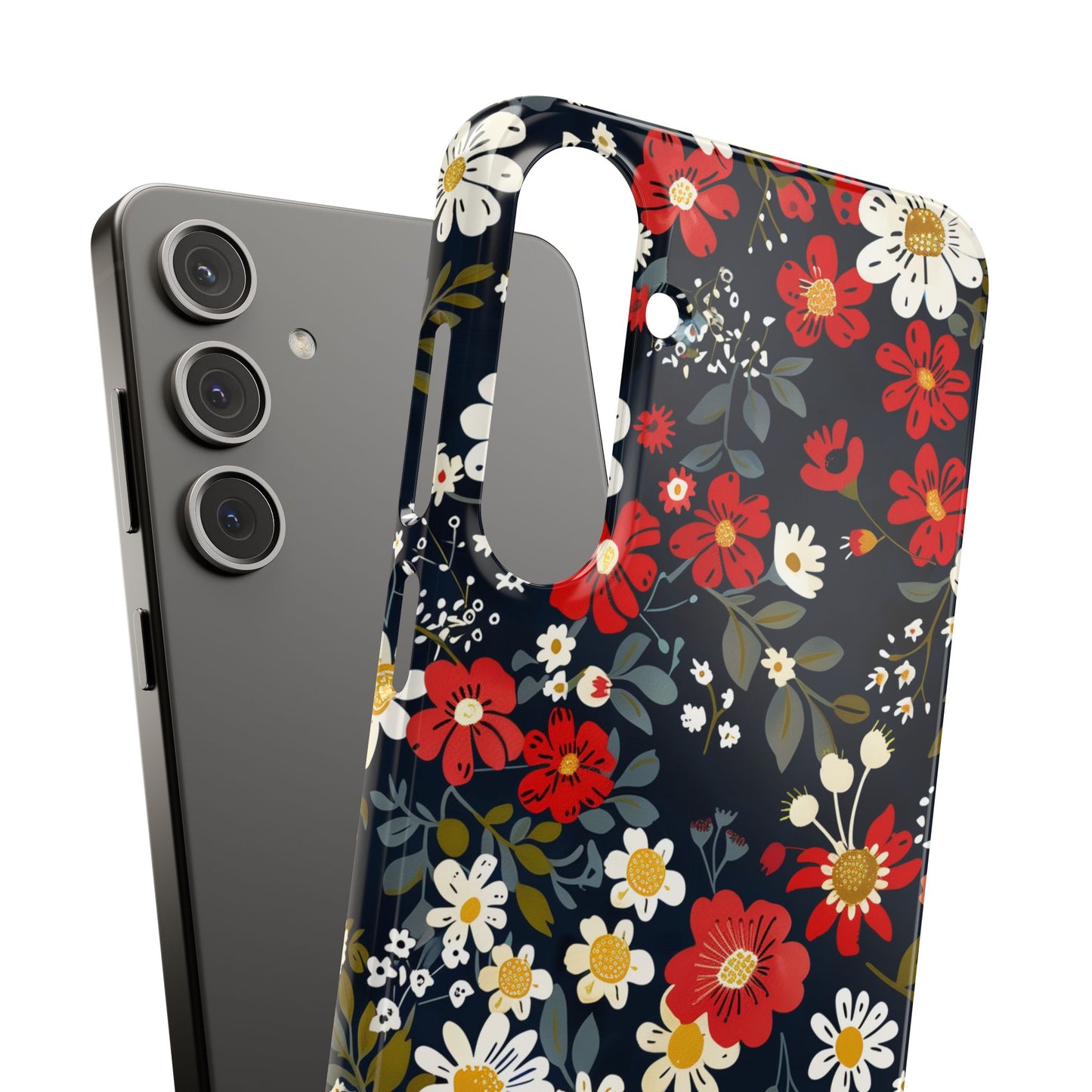 Retro Daisy - Slim Phone Case