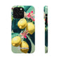 Lemon Bloom - Slim Phone Case