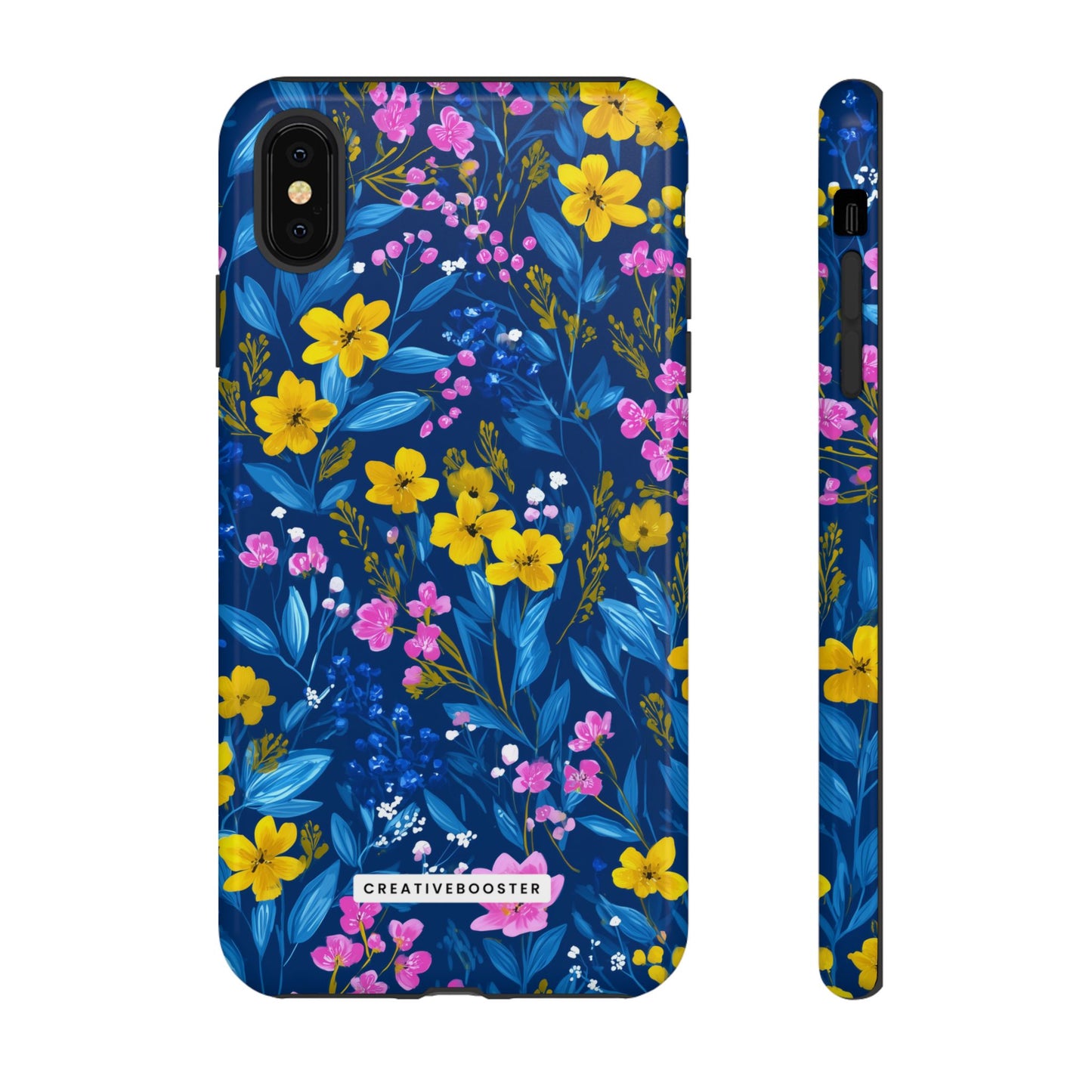 Midnight Petals - Tough Phone Case