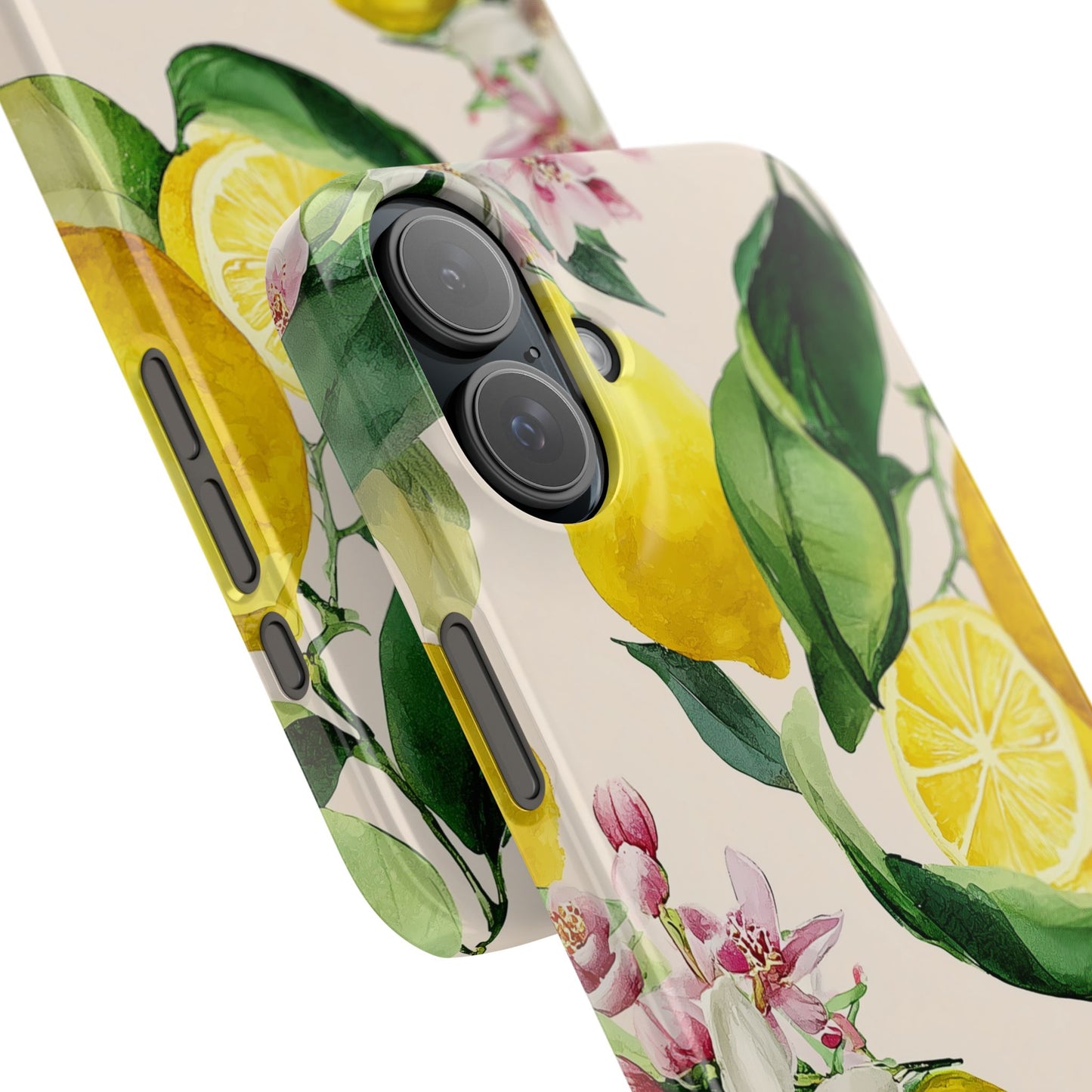 Lemon Blossom - Slim Phone Case