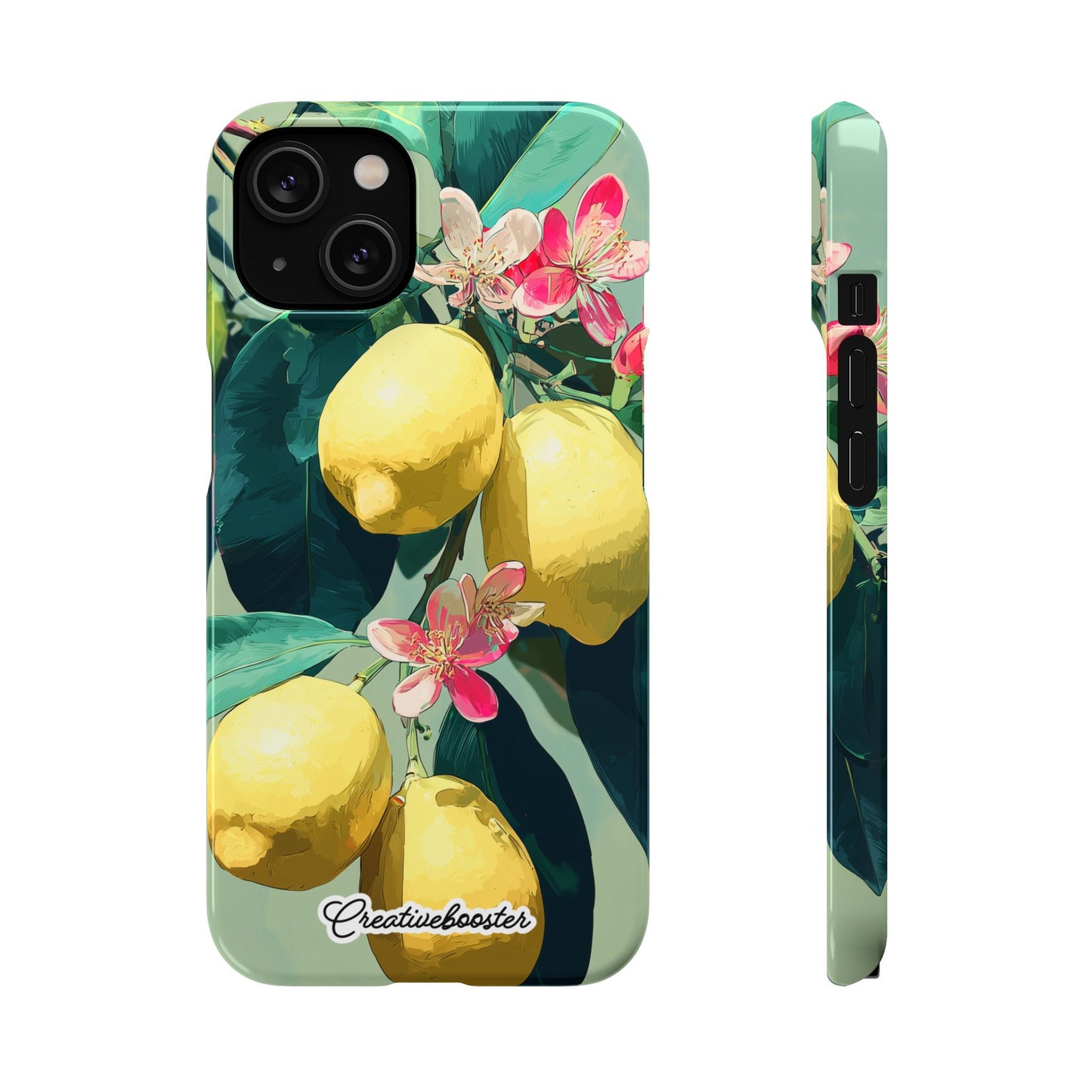 Lemon Bloom - Slim Phone Case