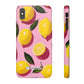 Retro Lemon - Slim Phone Case