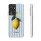 Ribbon Lemon - Slim Phone Case