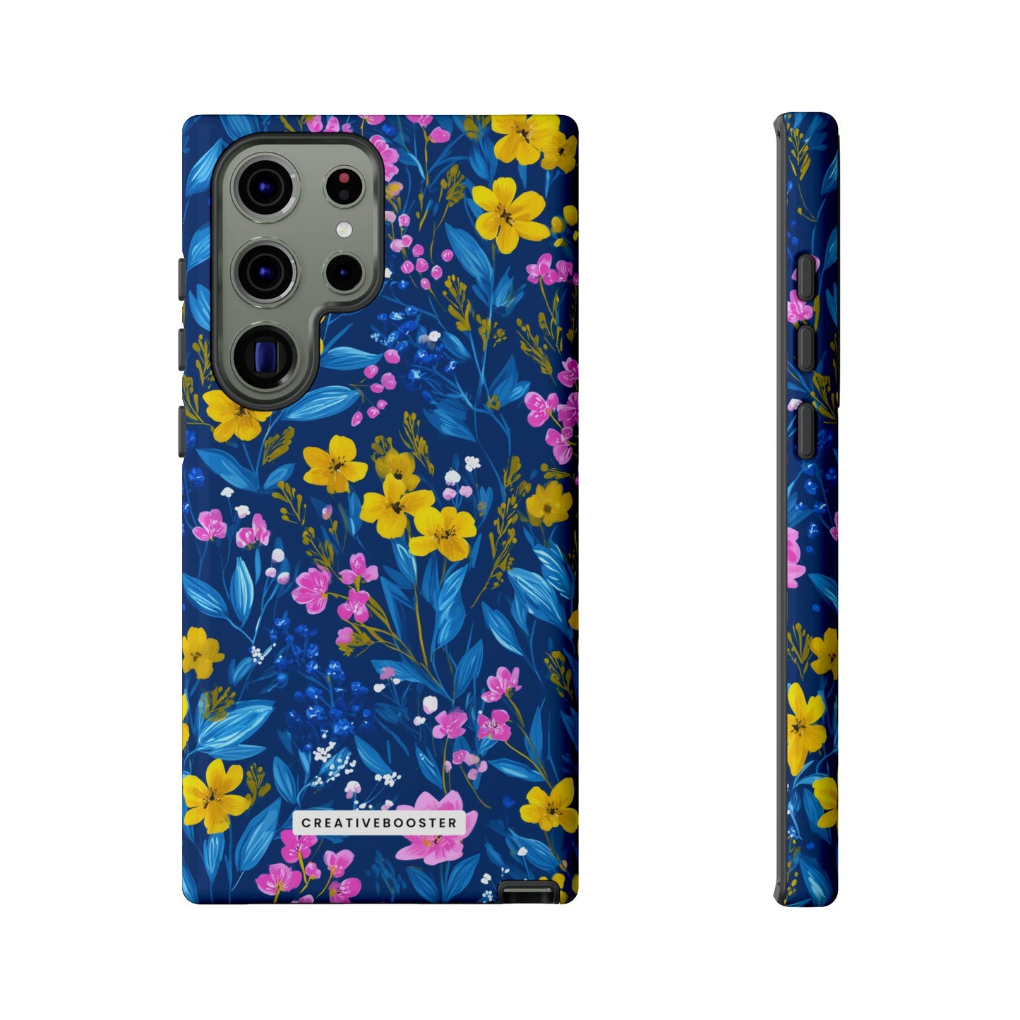 Midnight Petals - Tough Phone Case