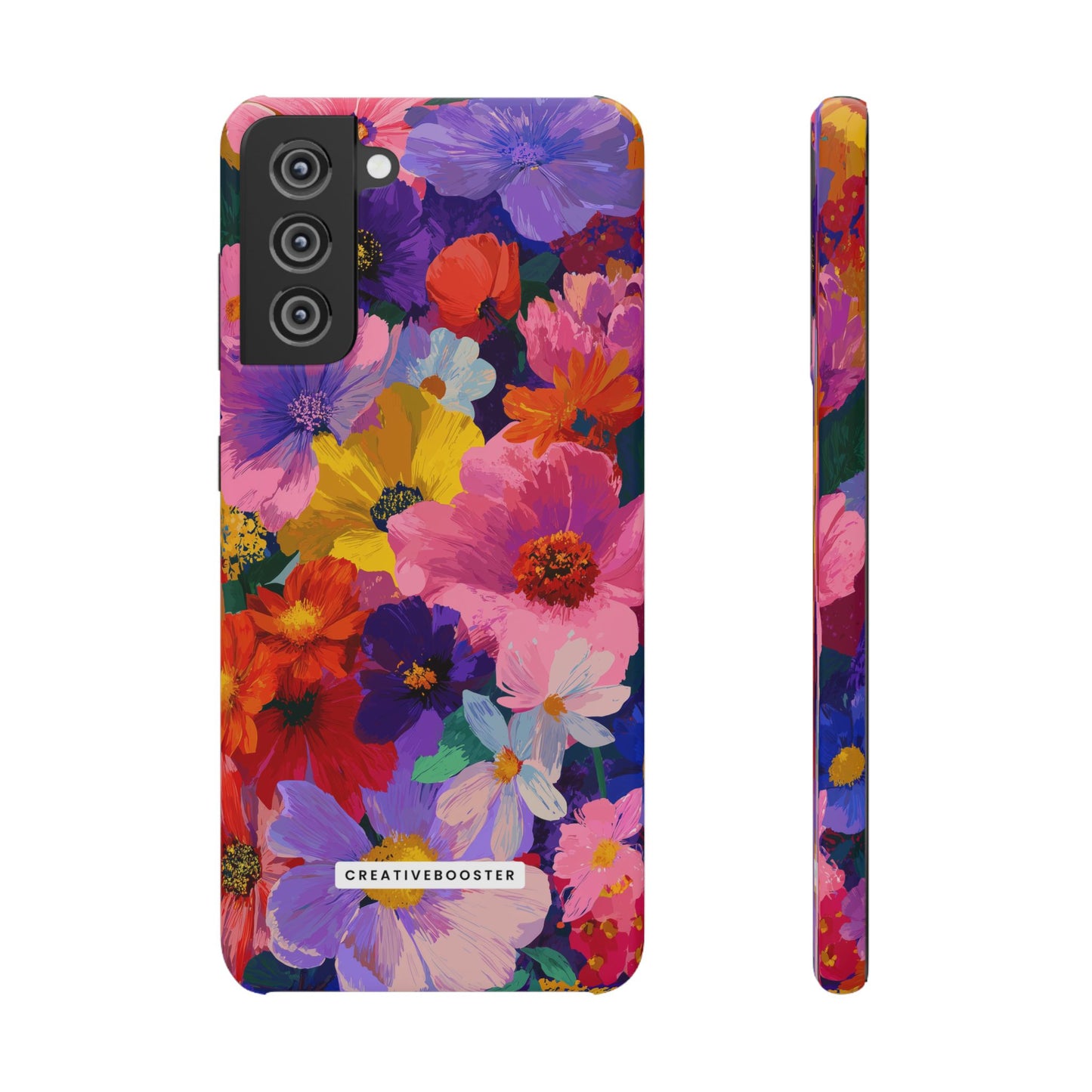Painted Petals - Slim Phone Case