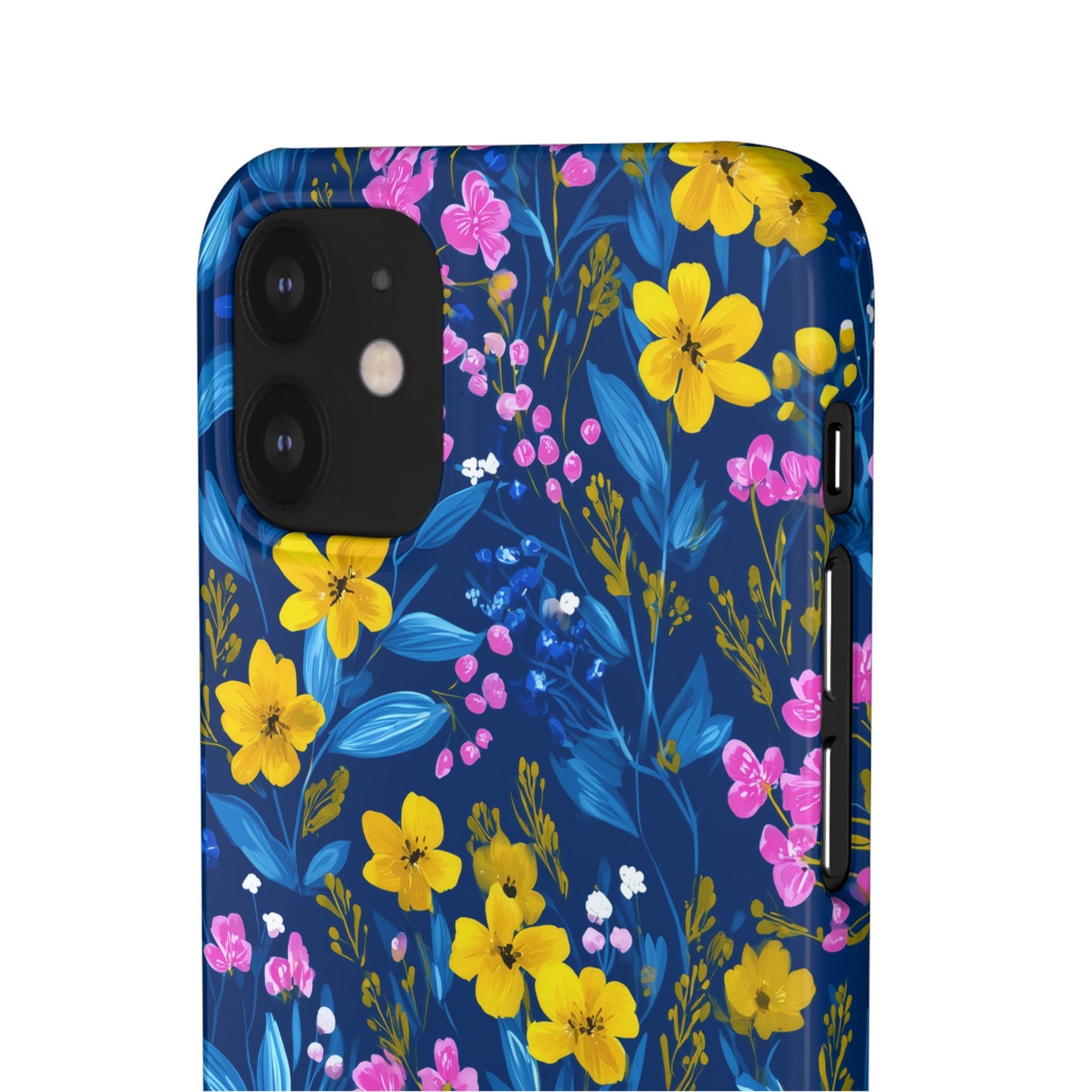 Midnight Petals - Slim Phone Case