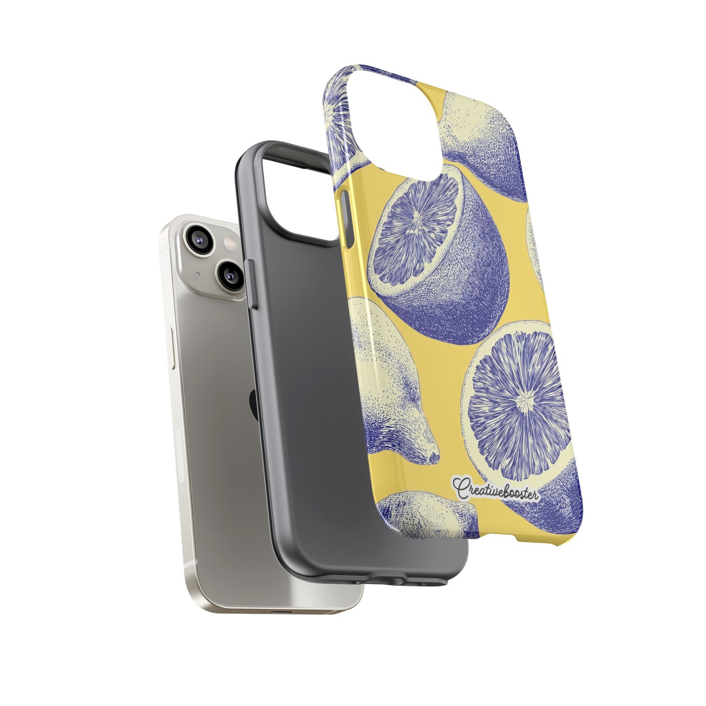 Indigo Citrus - Tough Phone Case