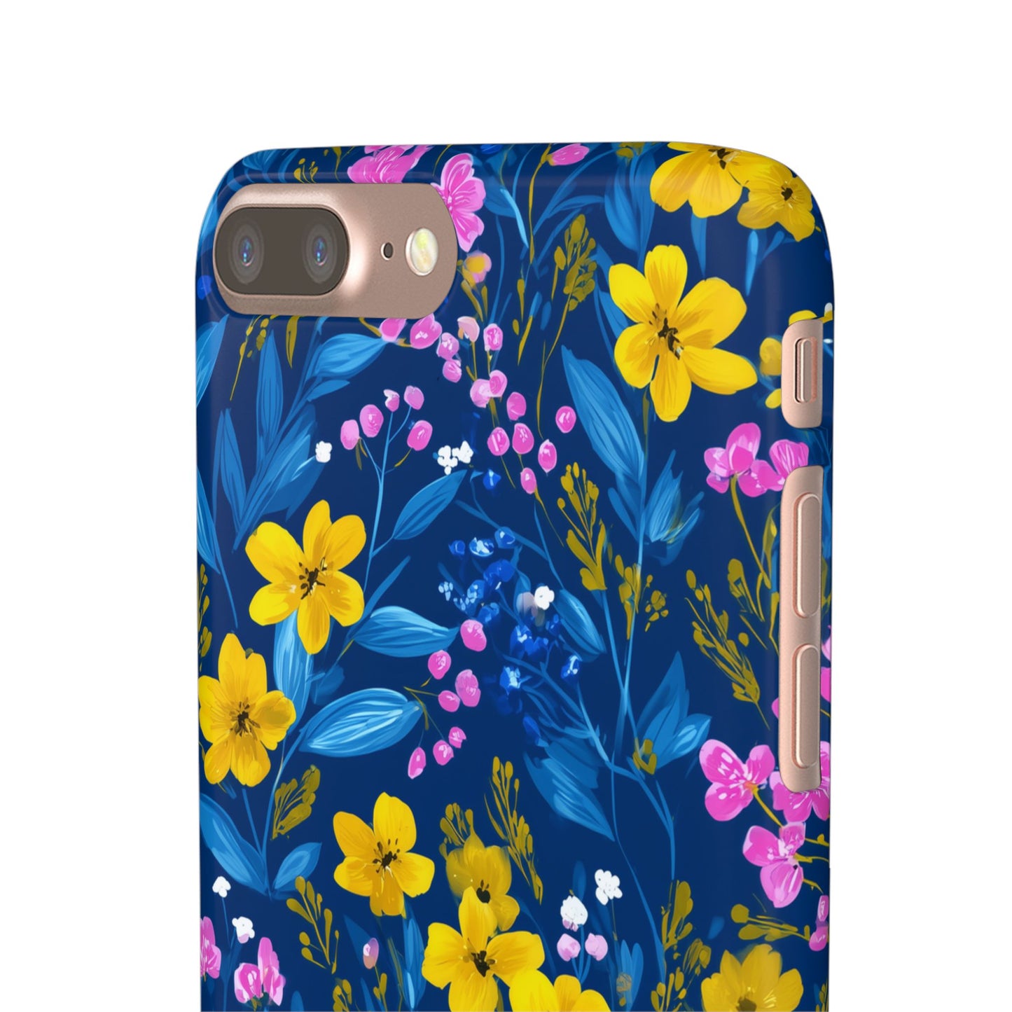 Midnight Petals - Slim Phone Case