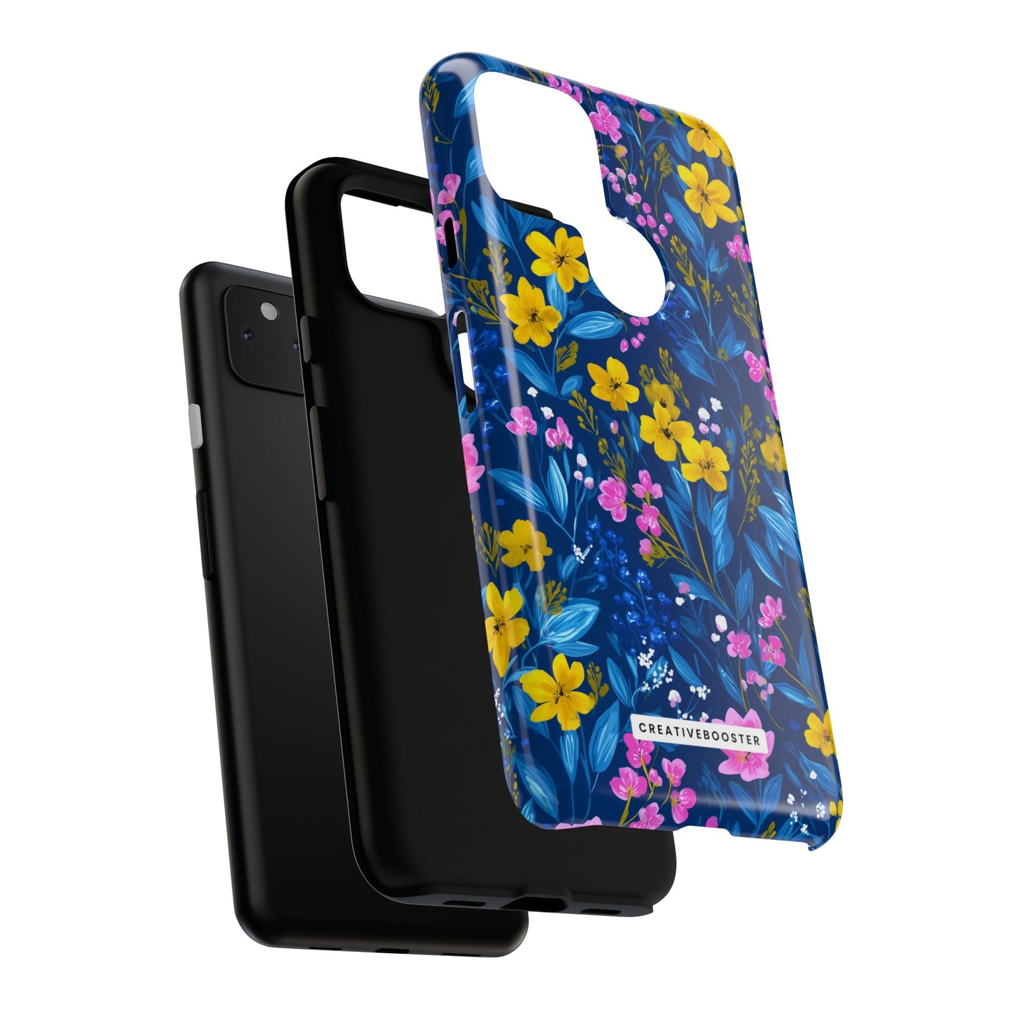 Midnight Petals - Tough Phone Case