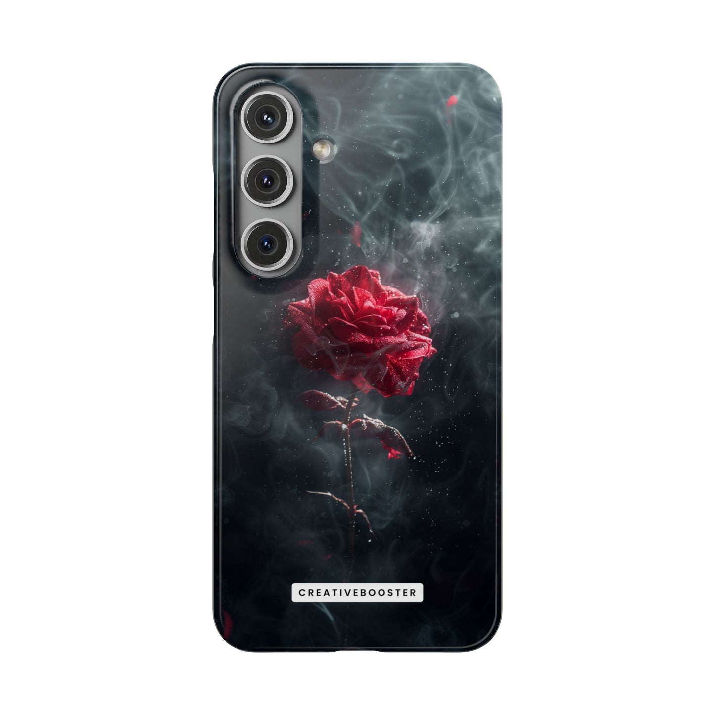 Midnight Rose - Slim Phone Case