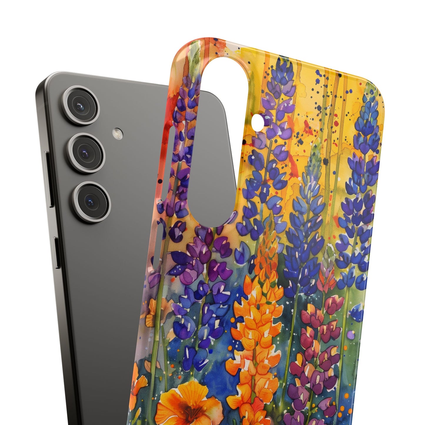 Sunset Lupine - Slim Phone Case