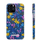 Midnight Petals - Slim Phone Case