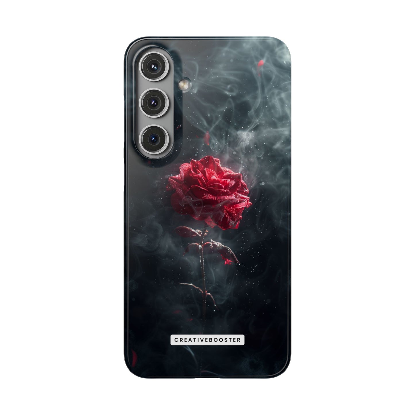 Midnight Rose - Slim Phone Case