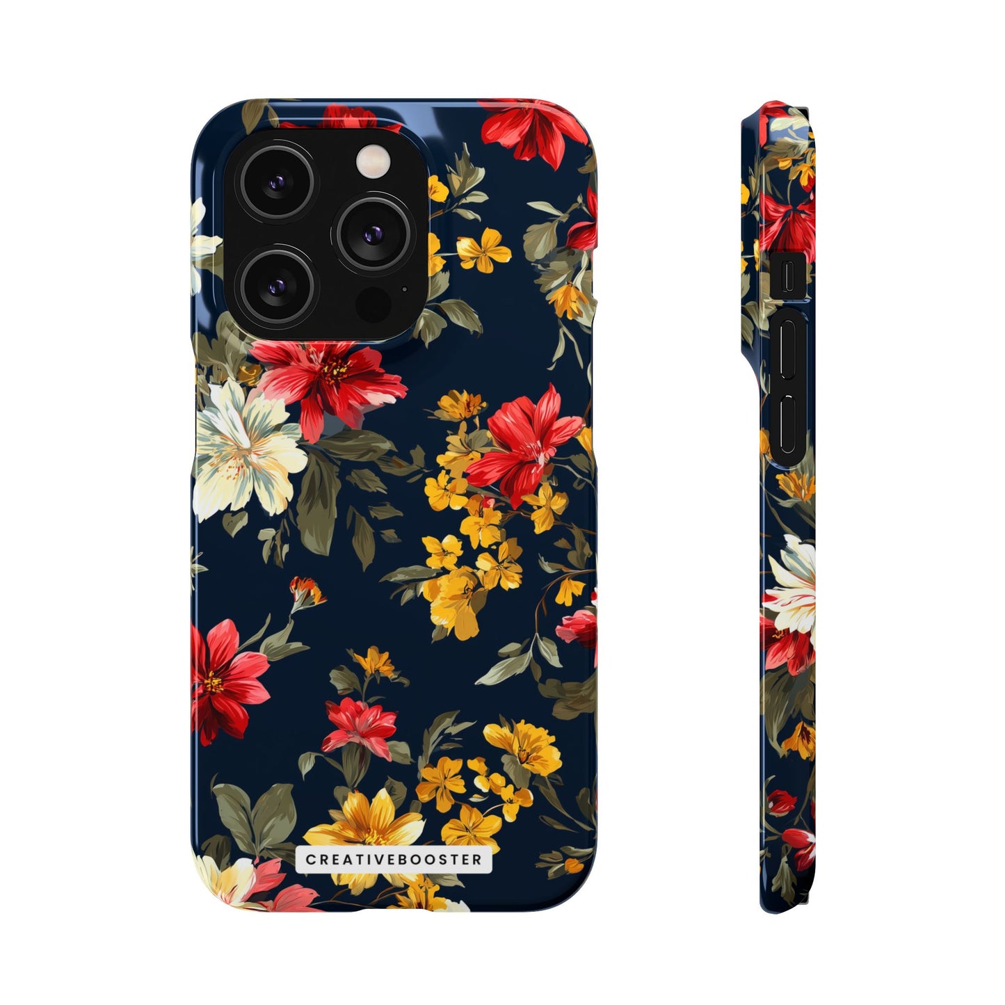 Scarlet Bloom - Slim Phone Case