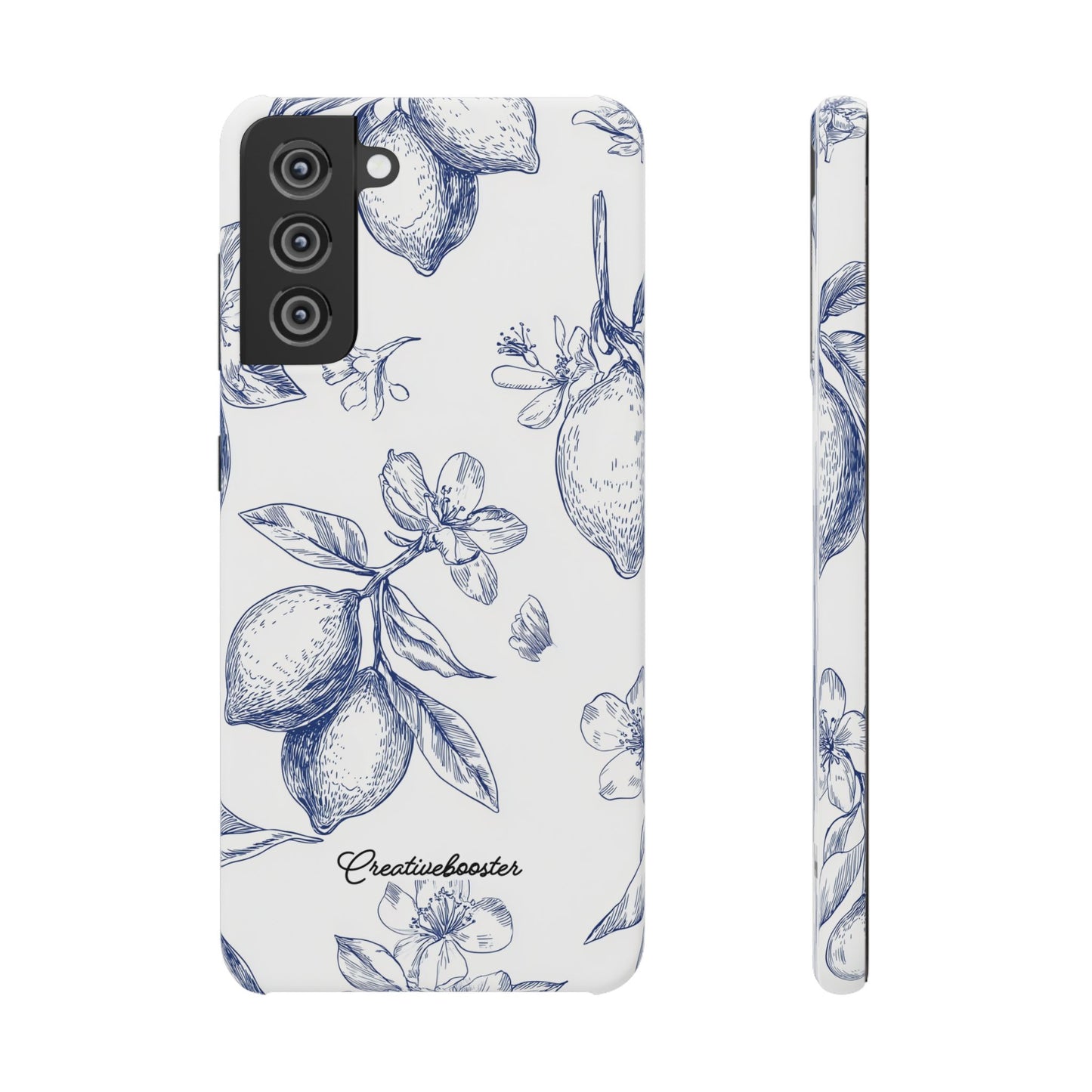 Indigo Sketch - Slim Phone Case