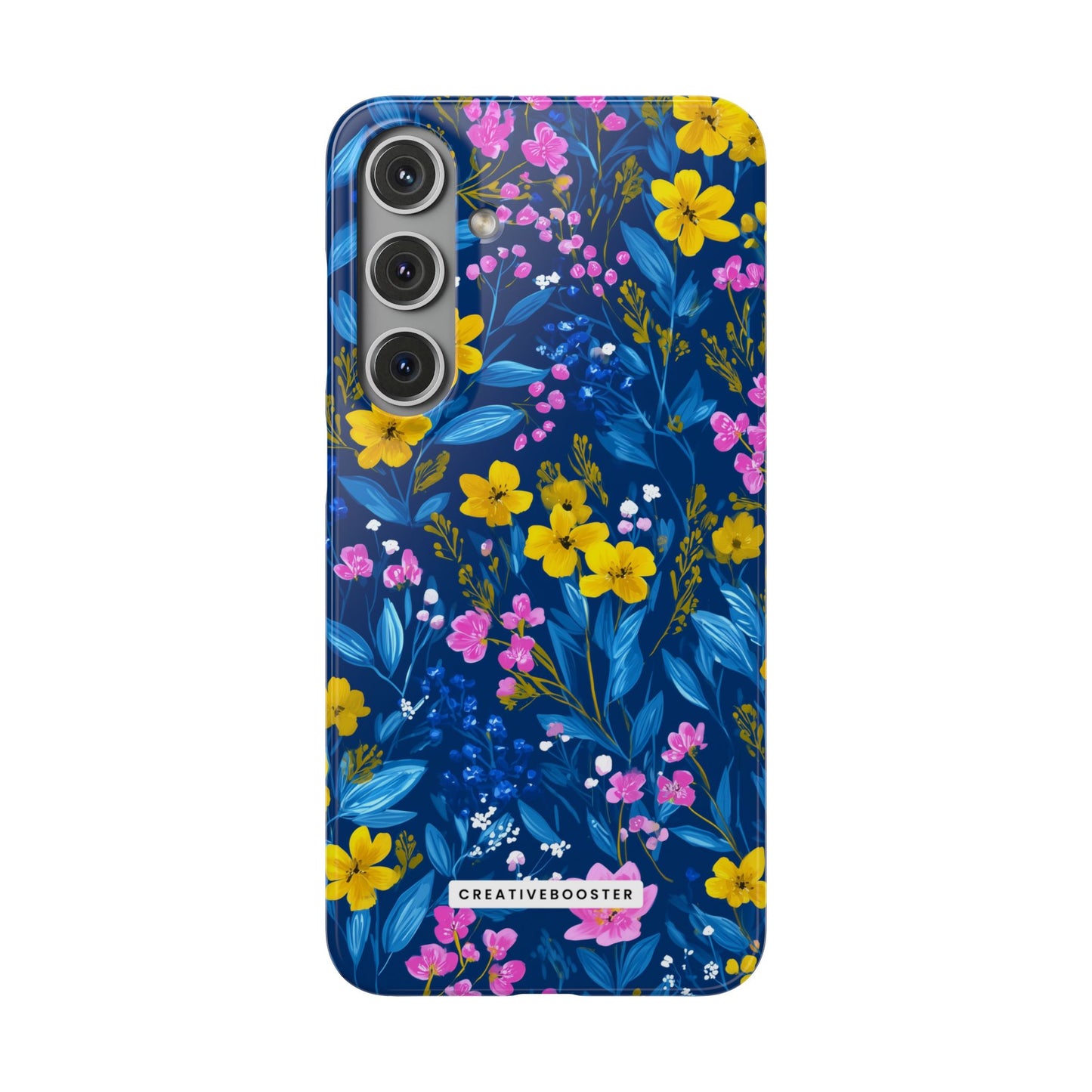 Midnight Petals - Slim Phone Case
