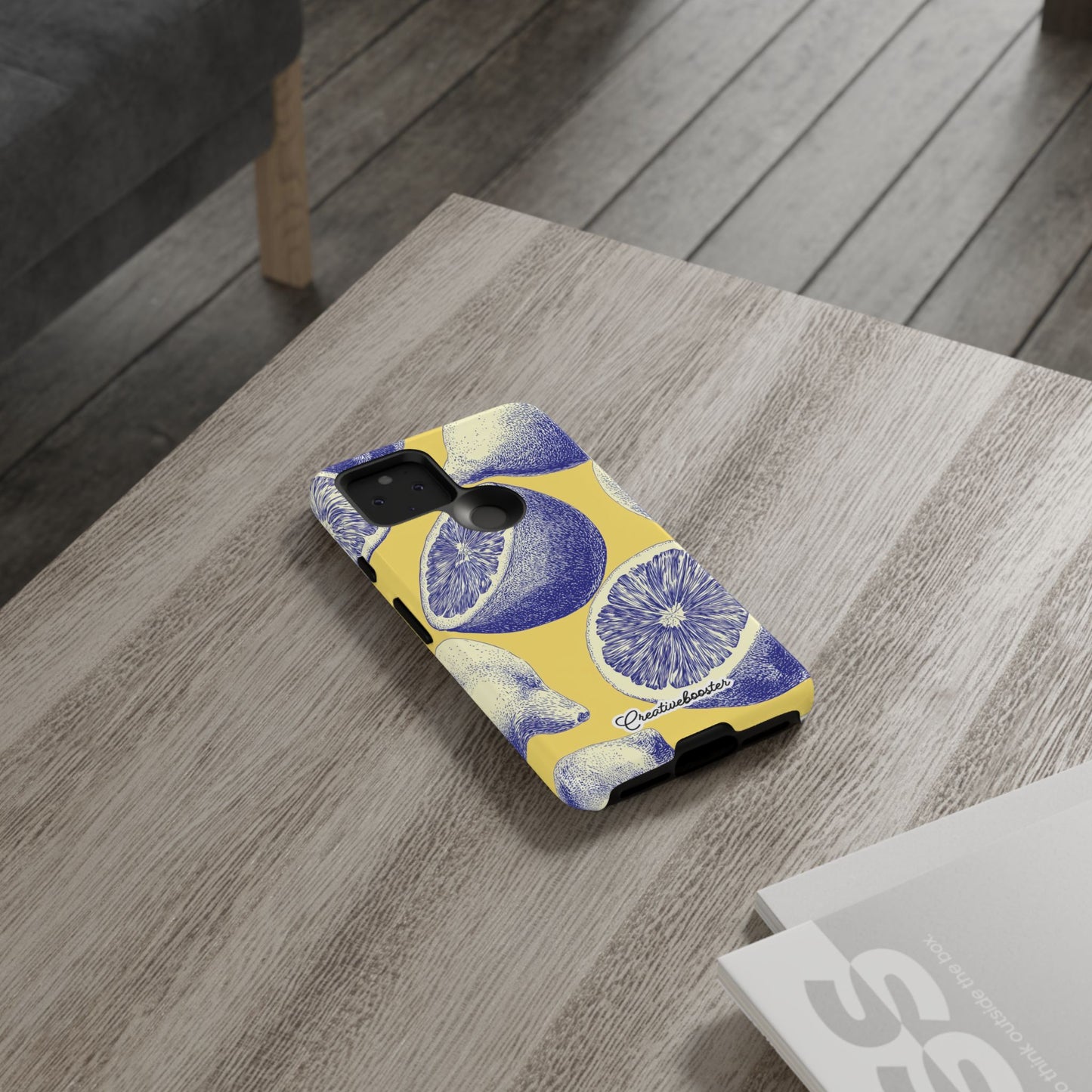 Indigo Citrus - Tough Phone Case