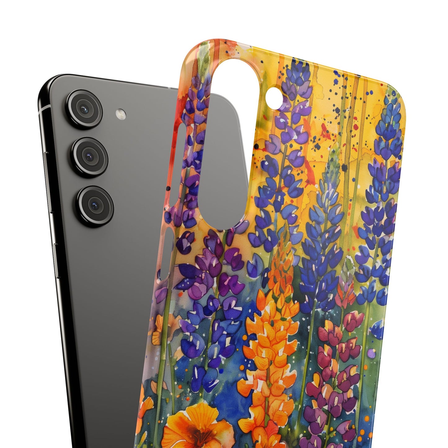 Sunset Lupine - Slim Phone Case