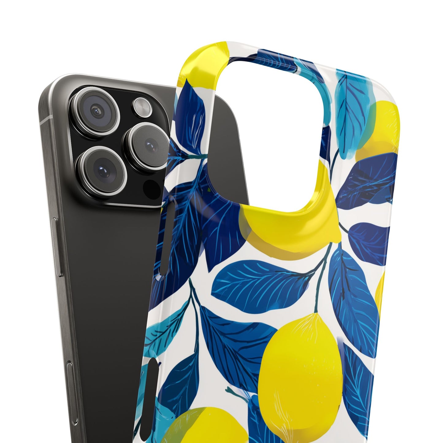 Midnight Citrus - Slim Phone Case