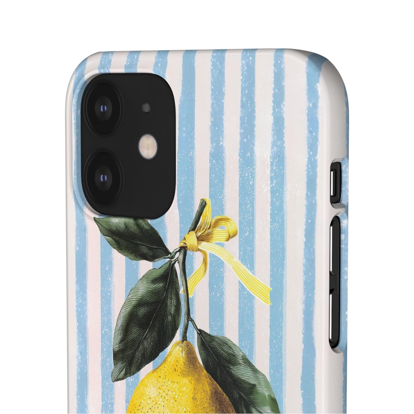 Ribbon Lemon - Slim Phone Case