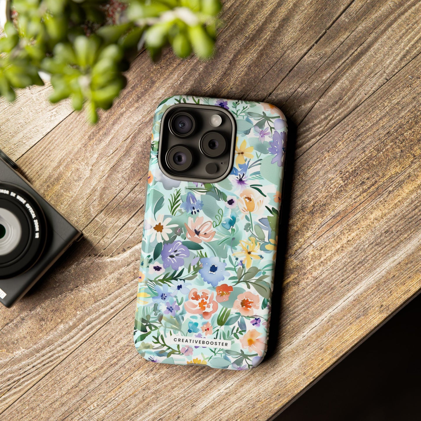 Watercolor Meadow - Tough Phone Case