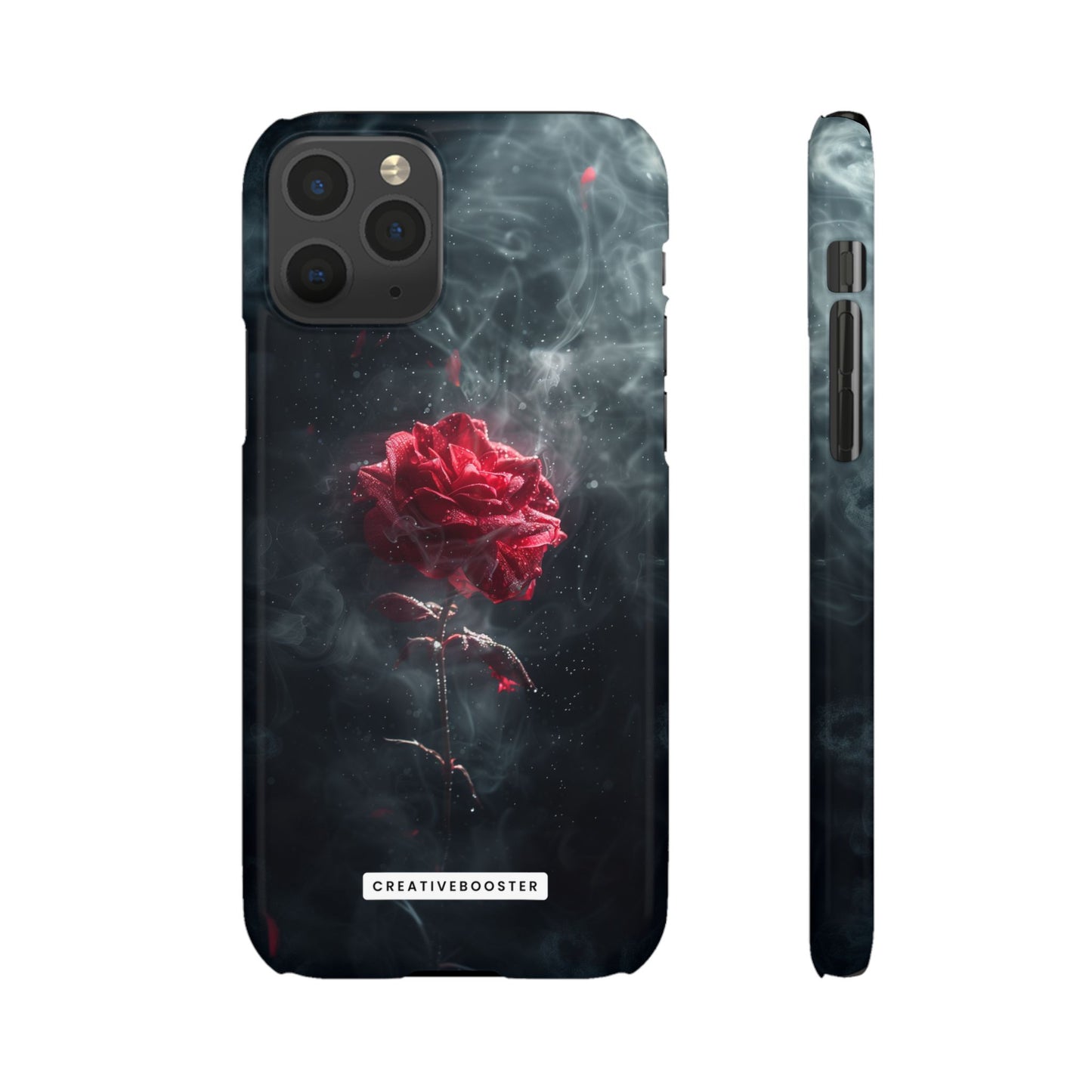 Midnight Rose - Slim Phone Case