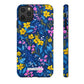 Midnight Petals - Tough Phone Case
