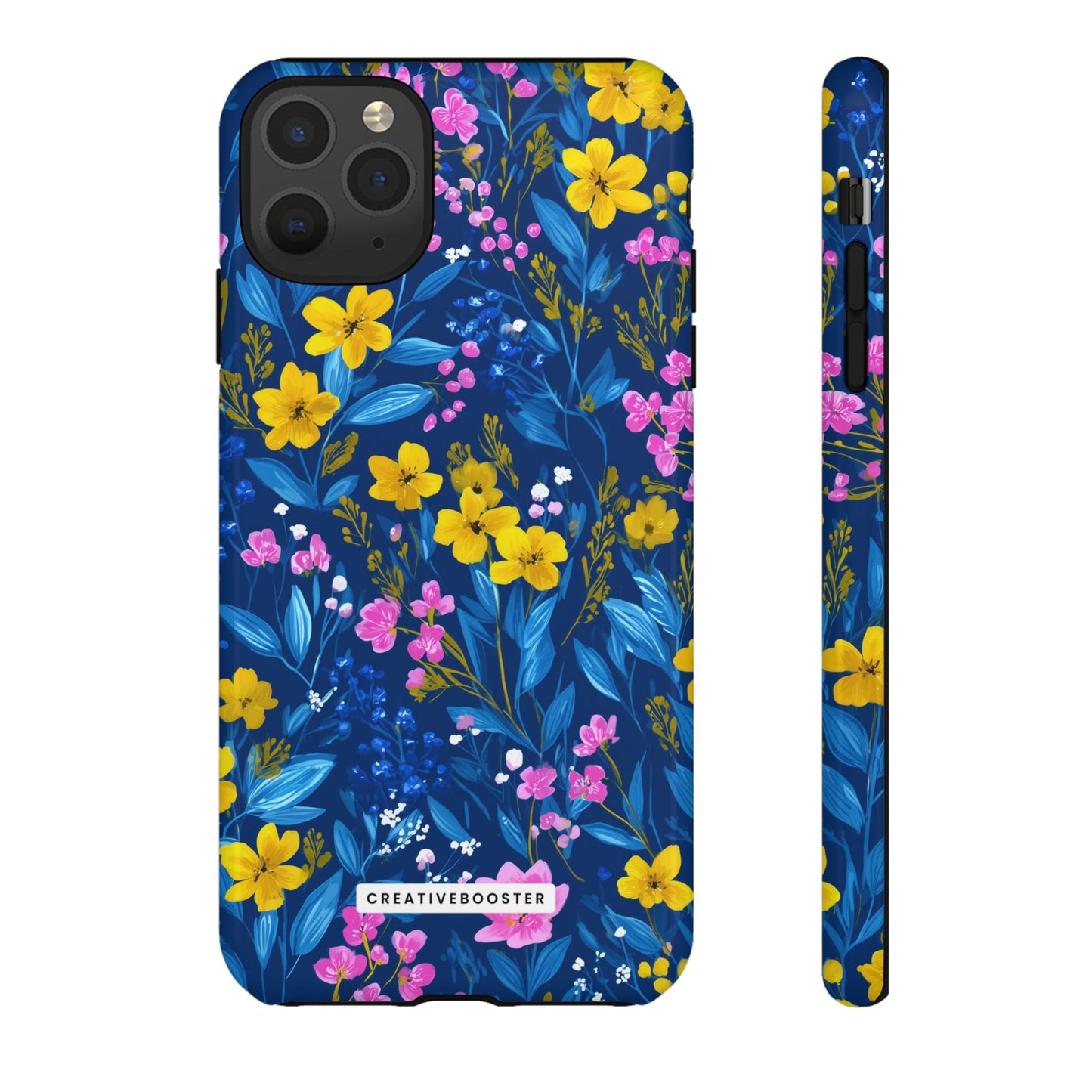 Midnight Petals - Tough Phone Case
