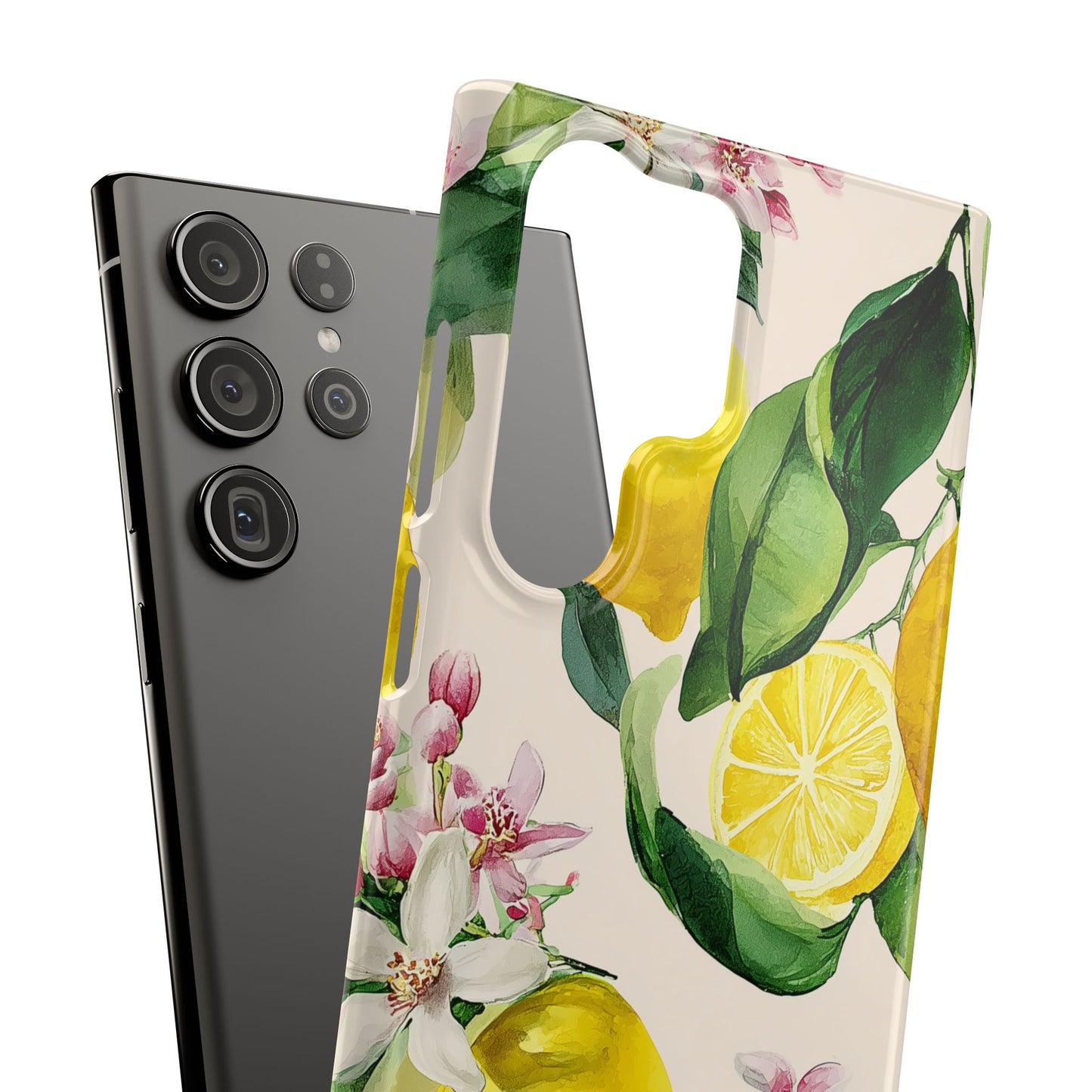 Lemon Blossom - Slim Phone Case