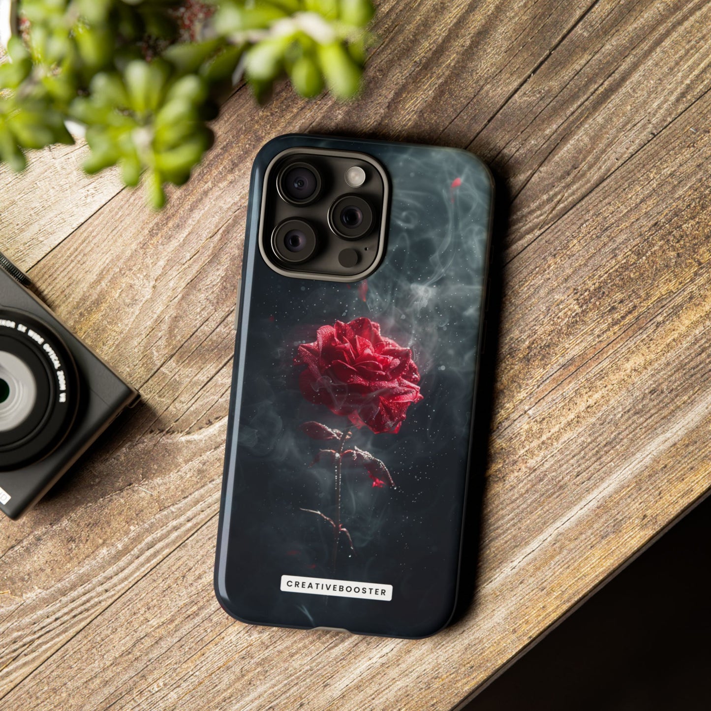 Midnight Rose - Tough Phone Case