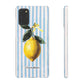Ribbon Lemon - Slim Phone Case
