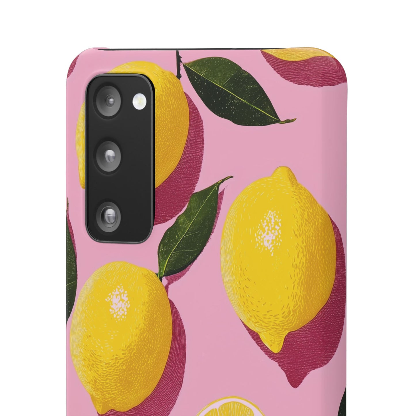 Retro Lemon - Slim Phone Case