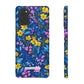 Midnight Petals - Slim Phone Case