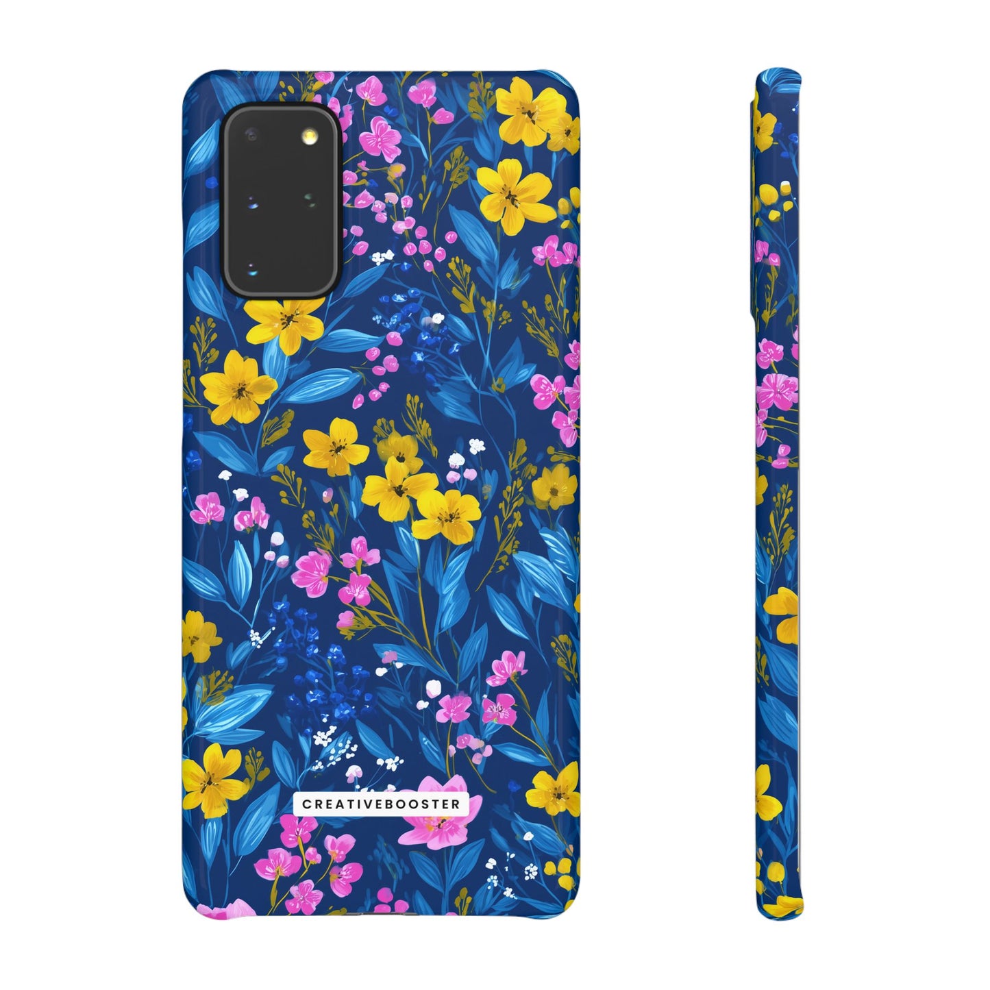 Midnight Petals - Slim Phone Case