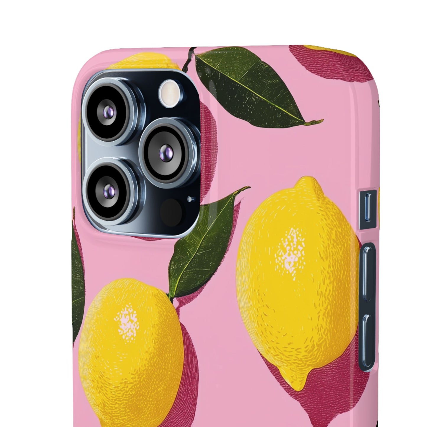 Retro Lemon - Slim Phone Case